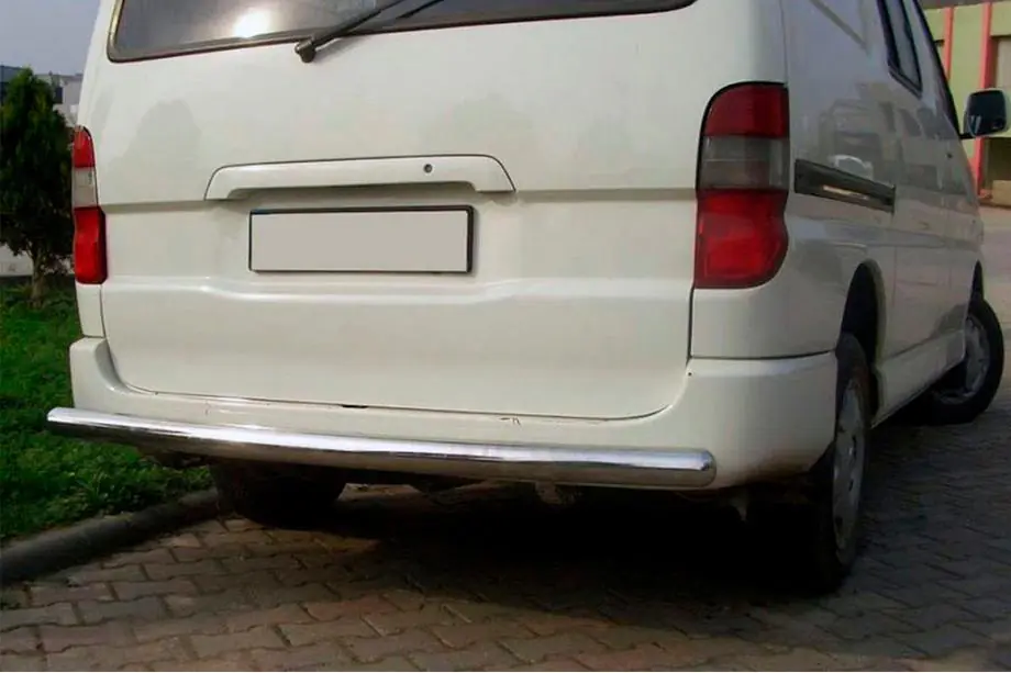 Toyota HiAce Aizmugurējais aizsargstienis (nerūsējošais tērauds) Image
