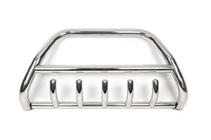 Toyota Land Cruiser Prado 120 2002–2009 Zemais bullbar WT003 (nerūsējošais tērauds) foto 6