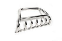 Toyota Land Cruiser Prado 120 2002–2009 Zemais bullbar WT003 (nerūsējošais tērauds) foto 5