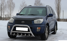 Toyota Rav 4 2001–2005 Priekšējais bullbar WT003 (nerūsējošais tērauds) foto 2