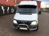 Mercedes Sprinter W901/902/903/904/905 1995–2006 Priekšējais aizsargstienis Exclusive (nerūsējošais tērauds) 1995–2000 foto 4