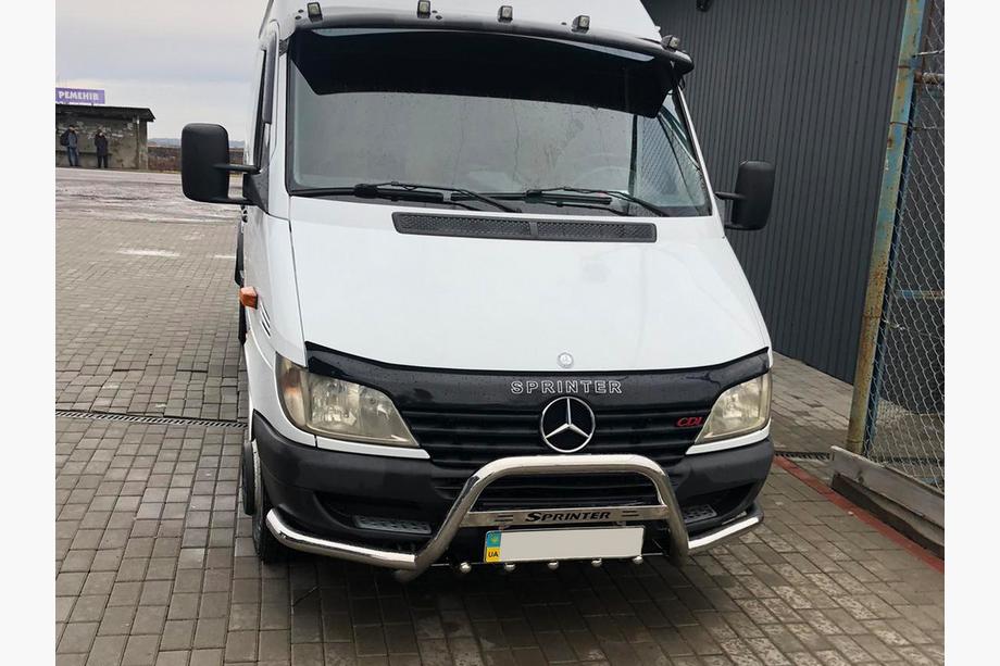 Mercedes Sprinter W901/902/903/904/905 1995–2006 Priekšējais aizsargstienis Exclusive (nerūsējošais tērauds) 1995–2000 Image
