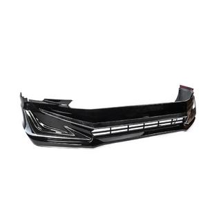 Priekšējā bampera lūpas spoilers Modelista V3-LED (2017-) Toyota Land Cruiser Prado 150 2009–2023 foto 4