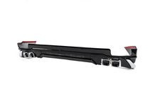 Toyota Land Cruiser Prado 150 2009–2023 Aizmugurējā bampera difuzors Modelista V3 (2017-) Balta krāsa foto 4