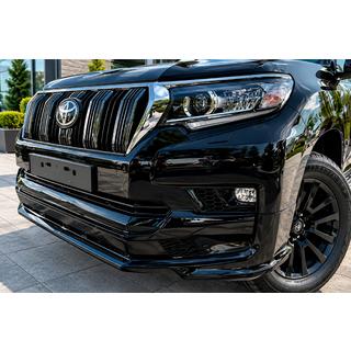 Priekšējā bampera lūpa Executive (2017+) Toyota Land Cruiser Prado 150 2009–2023 foto 3