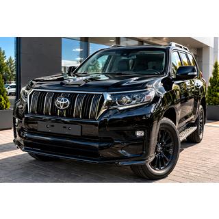 Priekšējā bampera lūpa Executive (2017+) Toyota Land Cruiser Prado 150 2009–2023 foto 1