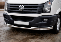 Volkswagen Crafter 2006–2016 Priekšējais ķengurtaisnis ST008 (nerūsējošais tērauds) foto 1