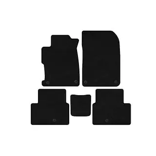 Premium tekstila paklājiņi (2012-2015, Melni)