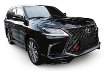 Lexus LX570/450d 2008–2022 Režģa apmale BlackEdition (TRD 2016+) foto 1