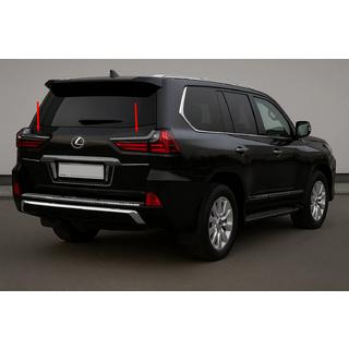 Aizmugurējo lukturu uzlikas BlackEdition (2016+) Lexus LX570/450d 2008–2022 foto 1