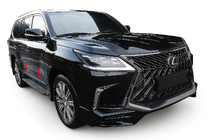 Lexus LX570/450d 2008–2022 BlackEdition moldingiem uzliekamie pārsegi (2016+) foto 1