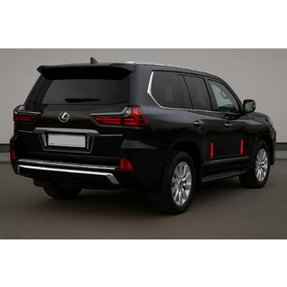 BlackEdition moldingiem uzliekamie pārsegi (2016+) Lexus LX570/450d 2008–2022 foto 2
