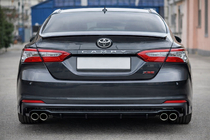 Toyota Camry 2017–2023 Aizmugurējais buferis Lexus LS stilā, komplektā (samontēts) foto 1