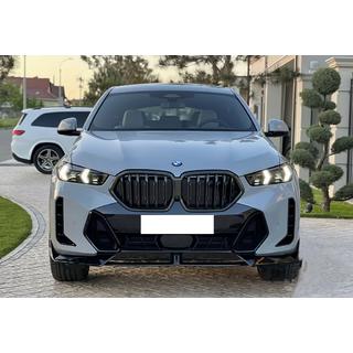 Priekšējā bampera lūpa Paradigm Black Knight (M-Sport, 2023+) BMW X6 G06 2019–2027 foto 1