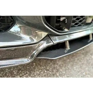 Priekšējā bampera lūpa Carbon V1 (M-Sport, 2018-2022) foto 4
