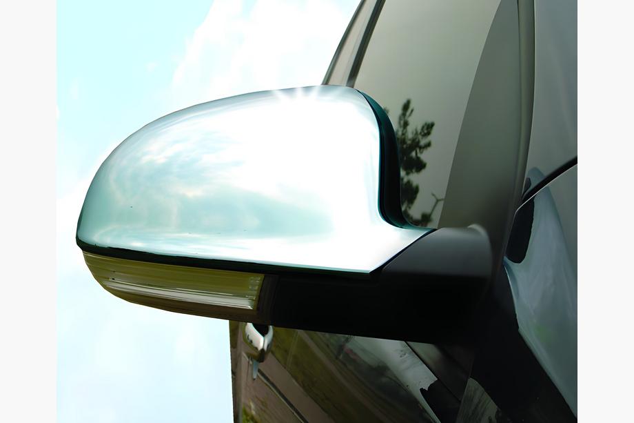 Volkswagen EOS 2006–2011 Spoguļu uzlikas (2 gab., nerūsējošais tērauds) Carmos - turku teras Image