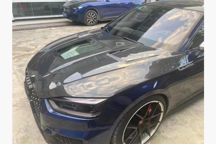 Audi A5 2016–2025 Karbona motora pārsegs V1 (2020-2024) Image