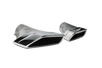 BMW 5. sērija G30/G31 2017–2023 M-Performance Silver izplūdes uzgaļi (2 gab.) foto 3
