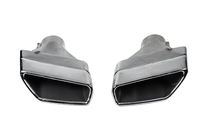 BMW 5. sērija G30/G31 2017–2023 M-Performance Silver izplūdes uzgaļi (2 gab.) foto 4