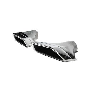 M-Performance Silver izplūdes uzgaļi (2 gab.) BMW 5. sērija G30/G31 2017–2023 foto 2