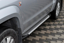 Volkswagen Amarok 2010–2022 Sānu pakāpieni Line (2 gab., alumīnijs) foto 1