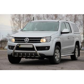 Priekšējais bullbar WT003 (nerūsējošais tērauds) foto 3