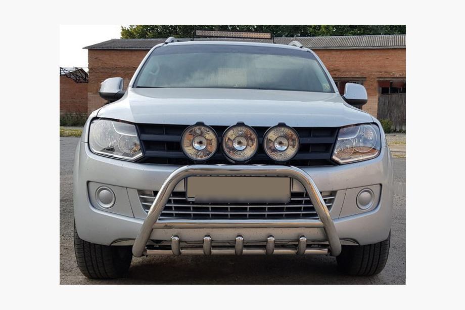 Volkswagen Amarok 2010–2022 Priekšējais bullbar WT003 (nerūsējošais tērauds) Image