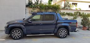 Volkswagen Amarok 2010–2022 Sānu aizsargcaurules (2 gab., nerūsējošais tērauds) foto 8