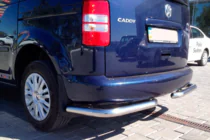 Volkswagen Caddy 2010–2015 Aizmugurējie stūra elementi AK003 (2 gab., nerūsējošais tērauds) foto 3