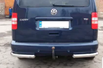 Volkswagen Caddy 2010–2015 Aizmugurējie stūra elementi AK003 (2 gab., nerūsējošais tērauds) foto 5