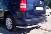 Volkswagen Caddy 2004–2010 Aizmugurējie stūra elementi AK003 (2 gab., nerūsējošais tērauds) foto 3