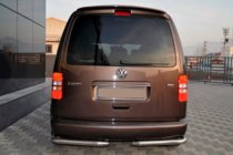 Volkswagen Caddy 2004–2010 Aizmugurējie stūra elementi AK003 (2 gab., nerūsējošais tērauds) foto 1