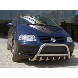 Priekšējais bullbar WT003 (nerūsējošais tērauds) foto 1