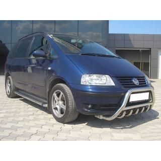 Priekšējais bullbar WT003 (nerūsējošais tērauds) foto 3