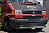 Volkswagen T4 Transporter 1990–2003 Priekšējais ķengurtaisnis ST008 (nerūsējošais tērauds) foto 2