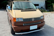 Volkswagen T4 Transporter 1990–2003 Priekšējais ķengurtaisnis ST008 (nerūsējošais tērauds) foto 5