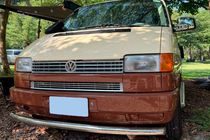 Volkswagen T4 Transporter 1990–2003 Priekšējais ķengurtaisnis ST008 (nerūsējošais tērauds) foto 10