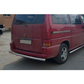 Aizmugurējais aizsargstienis AK002 (nerūsējošais tērauds) Volkswagen T4 Transporter 1990–2003 foto 3