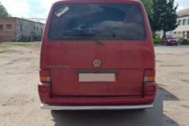 Volkswagen T4 Caravelle/Multivan 1990–2003 Aizmugurējais aizsargstienis AK002 (nerūsējošais tērauds) foto 2