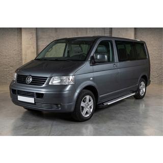 Sānu pakāpieni Line (2 gab., alumīnijs) Volkswagen T5 Transporter 2003–2010 foto 1