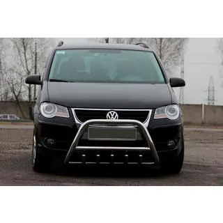 Priekšējais bullbar WT003 (nerūsējošais tērauds) foto 1