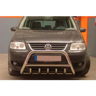 Priekšējais bullbar WT003 (nerūsējošais tērauds) Volkswagen Touran 2003–2010 foto 2