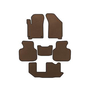EVA salona paklāji (2011-2020, 3 rindas, 7-vietīgs, brūns)