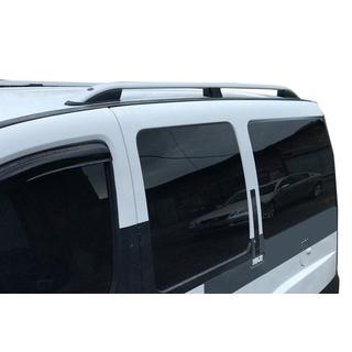 Jumta reliņi CROWN (matēti pelēki) Fiat Doblo I 2001–2005 foto 2