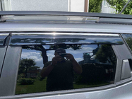 Renault Duster 2024– Logu vēja deflektori ar hromētu līsti (4 gab., Niken) foto 5