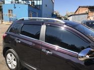 Nissan Qashqai 2007–2010 Jumta reliņi Skyport Grey foto 7