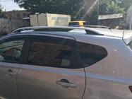 Nissan Qashqai 2007–2010 Jumta reliņi Skyport Grey foto 4