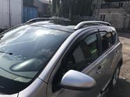 Nissan Qashqai 2007–2010 Jumta reliņi Skyport Grey foto 5