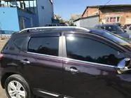 Nissan Qashqai 2010–2014 Jumta reliņi Skyport Grey foto 6
