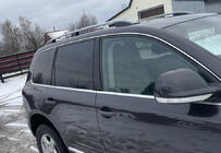 Volkswagen Touareg 2002–2010 Jumta reliņi Skyport (matēti pelēki) foto 8